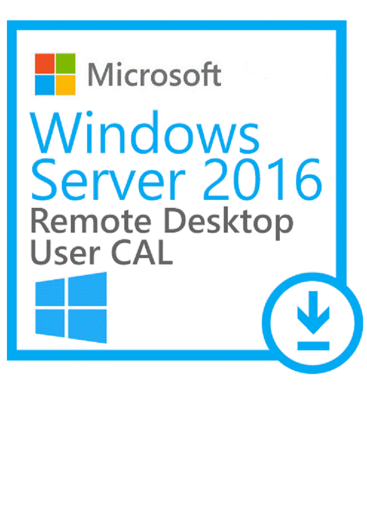 Microsoft Windows Server 2016 Remote Desktop 5 User Cal License