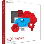 Microsoft SQL Server 2016 Standard, 24 cores, retail core license, data management, hybrid cloud.