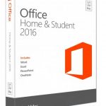 Microsoft Office for Mac 2016, Home and Student, productivity software, lifetime license, easy installation.