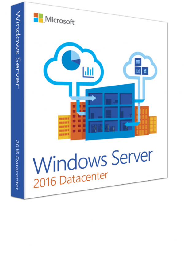 Microsoft Windows Server 2016 Datacenter Edition - 16 Cores - DSP