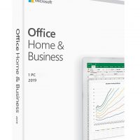 Microsoft Office 2019, Home and Business, Outlook, Word, Excel