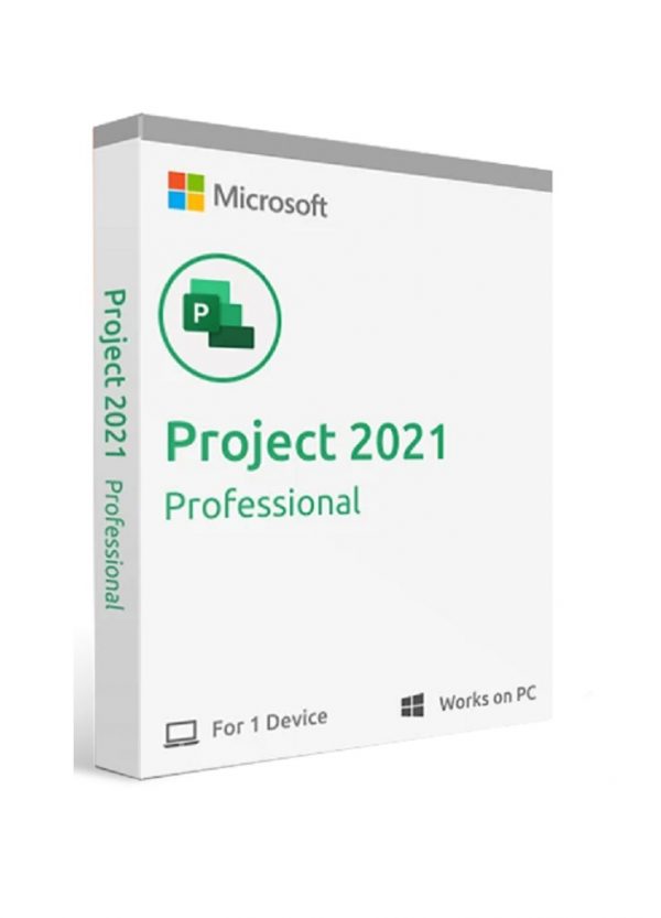 Microsoft Project 2021 Professional 1PC - DSP