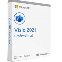 Microsoft Visio 2021, Digital License Key, One-Time Purchase, Lifetime License, Enhanced Features